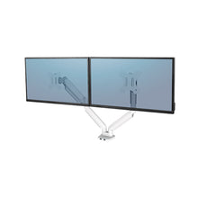 Bras porte-écrans Fellowes - Bras articulé double ajustable Blanc - 8056301