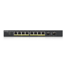 Switch smart 8/10 ports Giga PoE + 2 SFP* fanless ZyXEL - GS1900