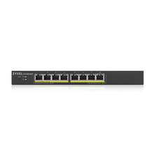 Switch smart 8/10 ports Giga PoE + 2 SFP* fanless ZyXEL - GS1900