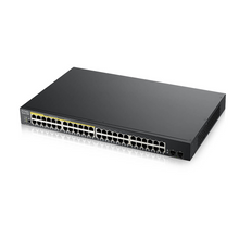 Switch 19" Smart 24 ports Giga + 24 Giga PoE + 2SFP Zyxel - GS1900-48HP