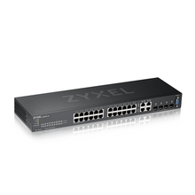 Switch manageable 10/28 ports GbE L2+ ZyXEL