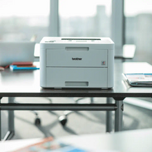 Imprimante Brother Référence HL-L3230 CDW - A4 LED couleur recto/verso automatique. Connectivité USB, Réseau Ethernet, WiFi et WiFI Direct, impression directement depuis votre smartphone ou tablette. Vitesse d'impression jusqu'à 18 ppm. 4 toners de démarrage jusqu'à 1 000 pages.