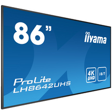 Écran dynamique (digital signage) 86 pouces iiyama Prolite - LH8642UHS-B1