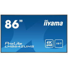 Écran dynamique (digital signage) 86 pouces iiyama Prolite - LH8642UHS-B1