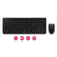 Ensemble Clavier Souris CHERRY DW3000 Noir - JD-0700FR-2 - OfficePartner.fr