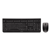 Ensemble Clavier Souris CHERRY DW3000 Noir - JD-0700FR-2 - OfficePartner.fr