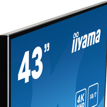 Écran dynamique (digital signage) 43 pouces Iiyama - LE4340UHS-B1 - OfficePartner.fr