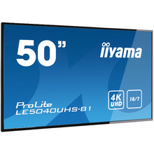 Écran dynamique (digital signage) 50 pouces Iiyama - LE5040UHS-B1 - OfficePartner.fr