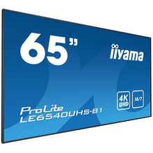 Écran dynamique (digital signage) 65 pouces Iiyama Prolite - LE6540UHS-B1 - OfficePartner.fr