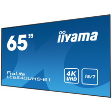 Écran dynamique (digital signage) 65 pouces Iiyama Prolite - LE6540UHS-B1 - OfficePartner.fr