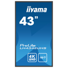 Écran dynamique (digital signage) 43 pouces iiyama Prolite - LH4342UHS-B1