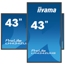 Écran dynamique (digital signage) 43 pouces iiyama Prolite - LH4342UHS-B1