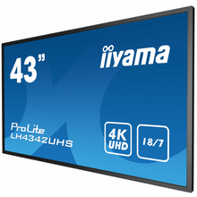 Écran dynamique (digital signage) 43 pouces iiyama Prolite - LH4342UHS-B1