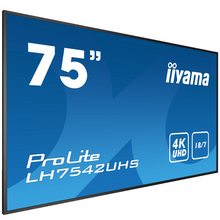 Écran dynamique (digital signage) 75 pouces iiyama Prolite - LH7542UHS-B3