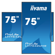 Écran dynamique (digital signage) 75 pouces iiyama Prolite - LH7542UHS-B3