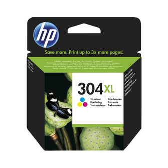 cartouche d'encre couleur d'origine HP 304XL - N9K07AE - officepartner.fr