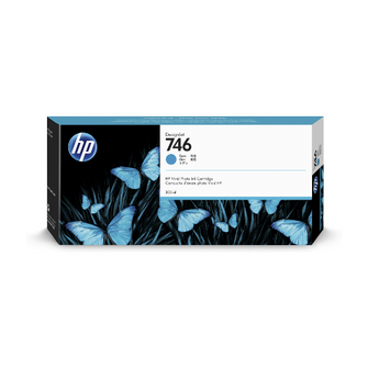 Cartouche d'encre d'origine HP 746 DesignJet cyan 300ml - P2V80A
