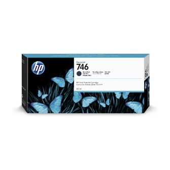 Cartouche d'encre d'origine HP 746 DesignJet noir mat 300ml - P2V83A