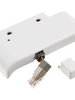 Cet adaptateur Bluetooth Brother PABI001 se branche sur le port RJ45 situé à l'arrière de votre imprimante à étiquettes pour connecter cette dernière en Bluetooth. Imprimantes compatibles : Brother TD-2120N, Brother TD-2130N