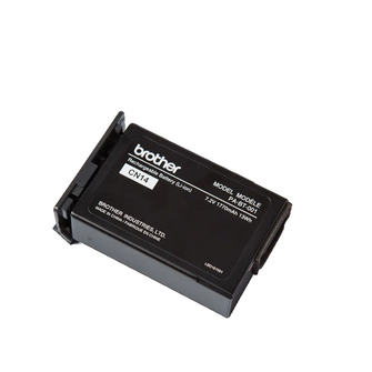 Batterie rechargeable Li-ion pour imprimante d'étiquettes Brother - PA-BT-001A - Cette batterie rechargeable Li-ion Brother Référence PA-BT-001A est destinée à l'imprimante d'étiquettes RJ-3150 de la gamme RJ3 d'imprimantes mobiles Brother. Pour la recharger, il vous suffit de l'insérer dans la baie de chargement Brother Référence PA-BC-001.