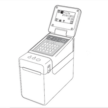 Ecran avec clavier pour imprimantes d'étiquettes Brother TD21xx - PATDU001