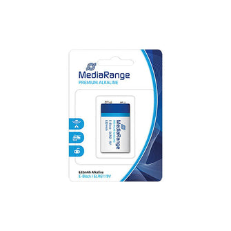 Pile 6LR61 - 9V non-rechargeable MediaRange Alcaline - MRBAT107
