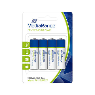 Piles AA - 1.2V rechargeables MediaRange - MRBAT121