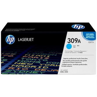 Cartouche de toner d'origine HP 309A cyan - Q2671A - OfficePartner.fr