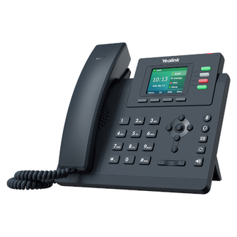 Téléphone SIP T33G 4 comptes Giga PoE