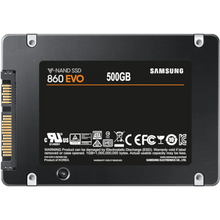 SSD Samsung 860 EVO 500Go SATA III- Format 2.5'' - MZ-76E500B/EU - OfficePartner.fr