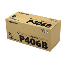 Pack de 2 cartouche de toner d'origine Samsung CLT-P406B noir - SU374A - officepartner.fr