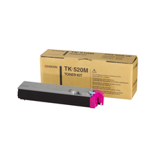 Cartouche de toner d'origine Kyocera magenta TK520M - officepartner.fr