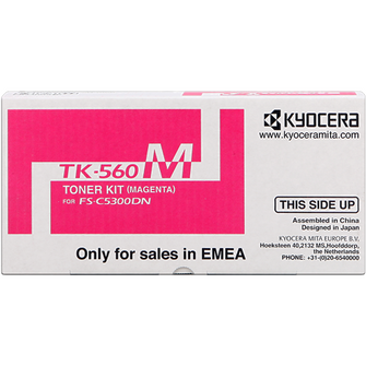 Cartouche de toner d'origine Kyocera magenta TK560M - officepartner.fr