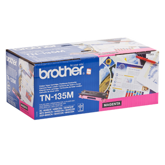 Cartouche de toner d'origine Brother couleur magenta TN-135M - OfficePartner.fr