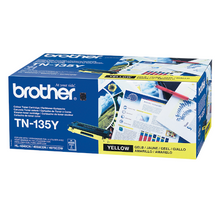 Cartouche de toner d'origine Brother jaune TN-135Y - OfficePartner.fr