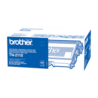 Cartouche de toner d'origine Brother couleur noir TN-2110 - OfficePartner.fr