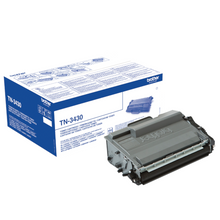 ➤ BROTHER - Réf. TN-3430 - Cartouche de TONER d'origine imprimante LASER couleur NOIR  - Remplacement simple et rapide I OfficePartner