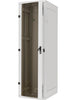 Baie Brassage 27U 600x800 lxP-cablage réseau informatique-Porte vitrée grise Triton - TRV-RMA0058-officepartner.fr