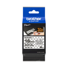 Cassette originale à ruban pour étiqueteuse Brother 18mm noir sur