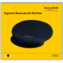 Tapis souris ergonomique 252x227mm Delock - 12559