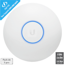 Le point d'accès UniFi® ac LR Ubiquiti s'utilise en intérieur. Vitesse de connexion de 1300 Mbps ✔️