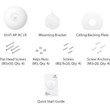 Le point d'accès UniFi® ac LR Ubiquiti s'utilise en intérieur. Vitesse de connexion de 1300 Mbps ✔️