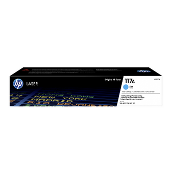 HP 117A - Réf. W2071A - Cartouche de TONER d'origine imprimante LASER couleur CYAN I OfficePartner Spécialiste de l'impression