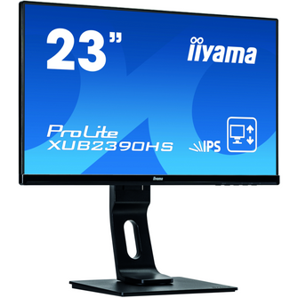 Moniteur LED IPS 23" Full HD VGA/DVI/ HDMI HP - XUB2390HS-B1 - OfficePartner.fr