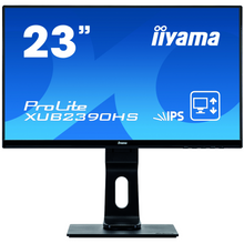 Moniteur LED IPS 23" Full HD VGA/DVI/ HDMI HP - XUB2390HS-B1 - OfficePartner.fr