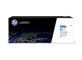 Cartouche de toner d'origine HP 658A couleur cyan - W2001A - Officepartner.fr