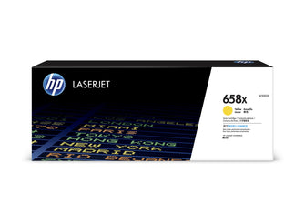 Cartouche de toner d'origine HP 658X couleur jaune - W2002X - Officepartner.fr