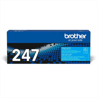 Cartouche de toner d'origine Brother cyan TN-247C