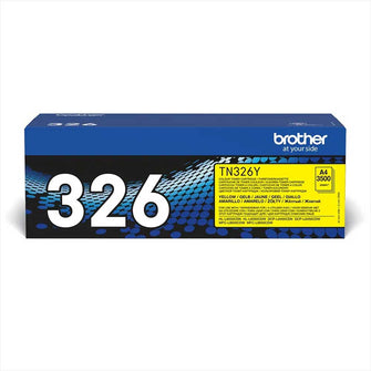 Cartouche de toner d'origine Brother jaune TN-326Y