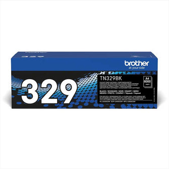 Cartouche de toner d'origine Brother noir TN-329BK